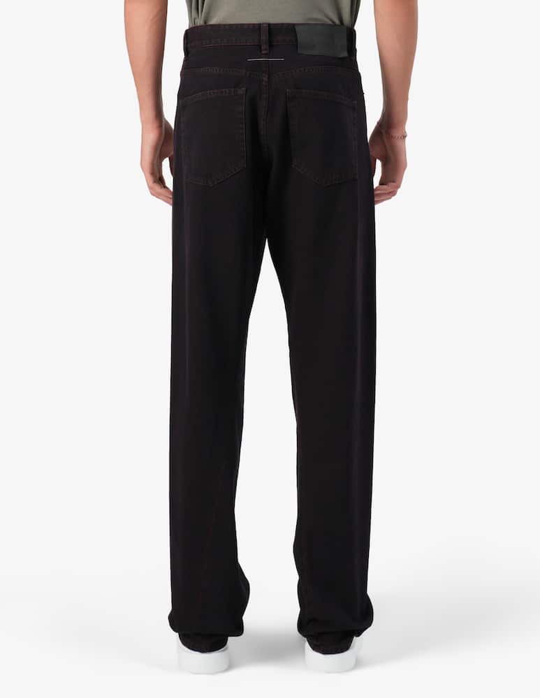 MM6 Maison Margiela Jeans regular overdye - immagine 3 MM6 Maison Margiela Jeans regular overdye - immagine 3
