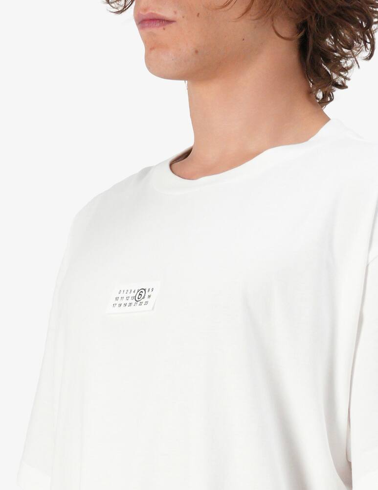 rinascente MM6 Maison Margiela Numeric signature t-shirt