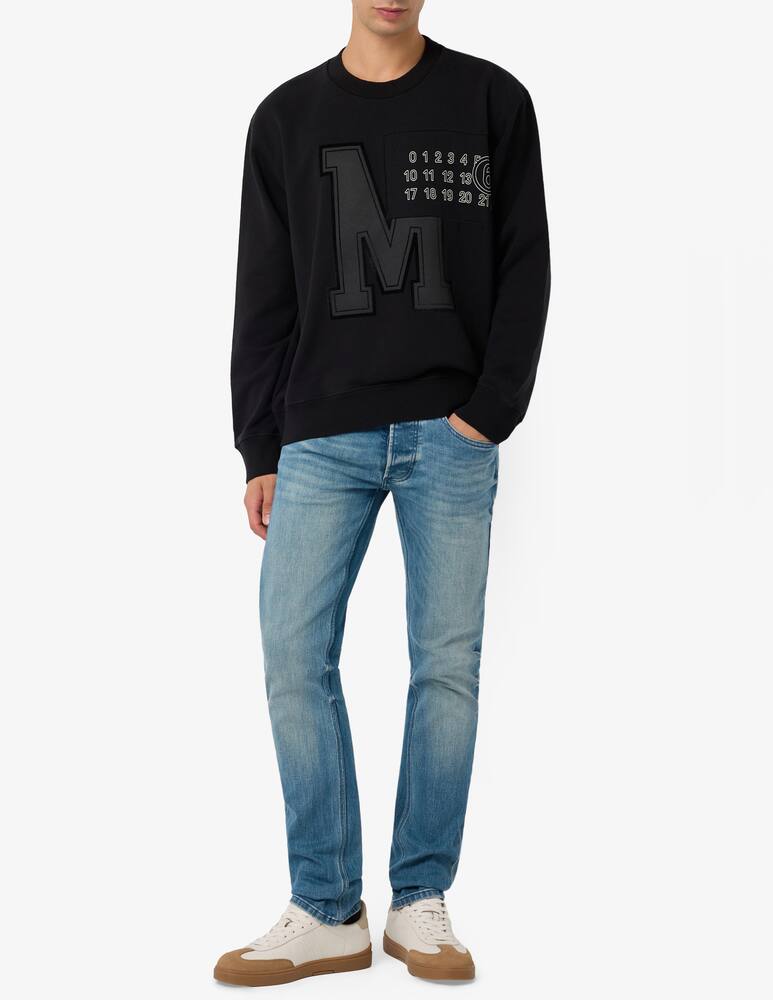 rinascente MM6 Maison Margiela Felpa numerica signature