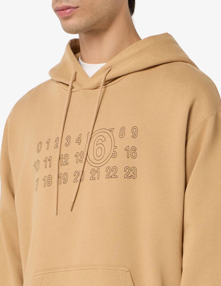rinascente MM6 Maison Margiela Numeric signature hoodie