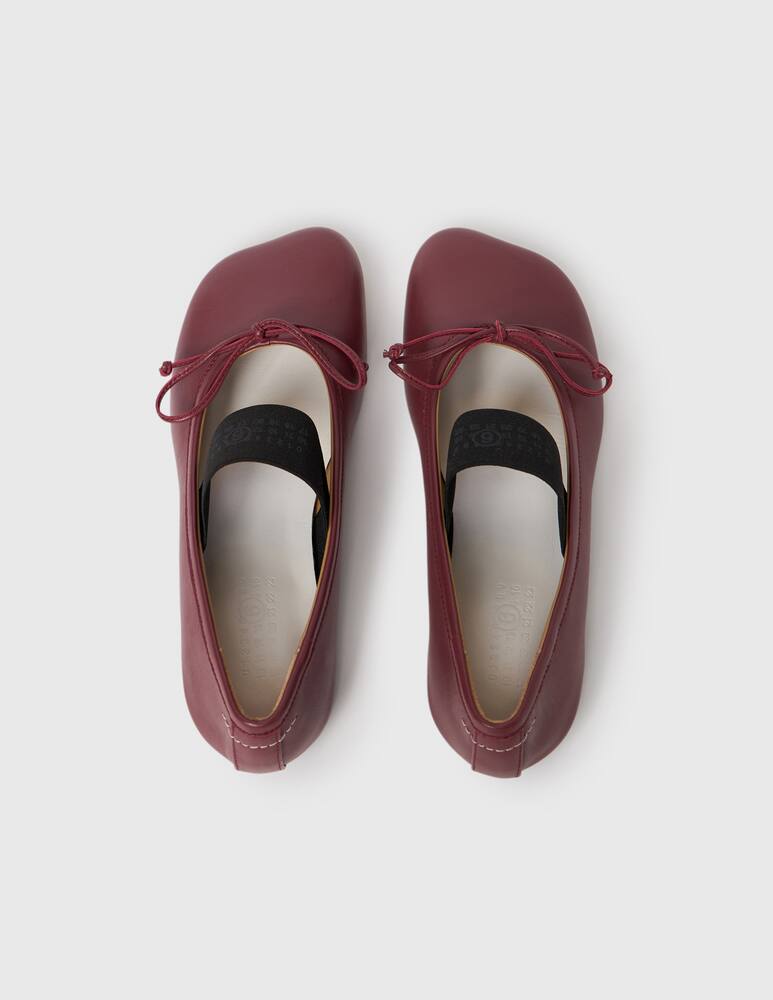 MM6 Maison Margiela Ballerine MJ elastiche - immagine 3 MM6 Maison Margiela Ballerine MJ elastiche - immagine 3