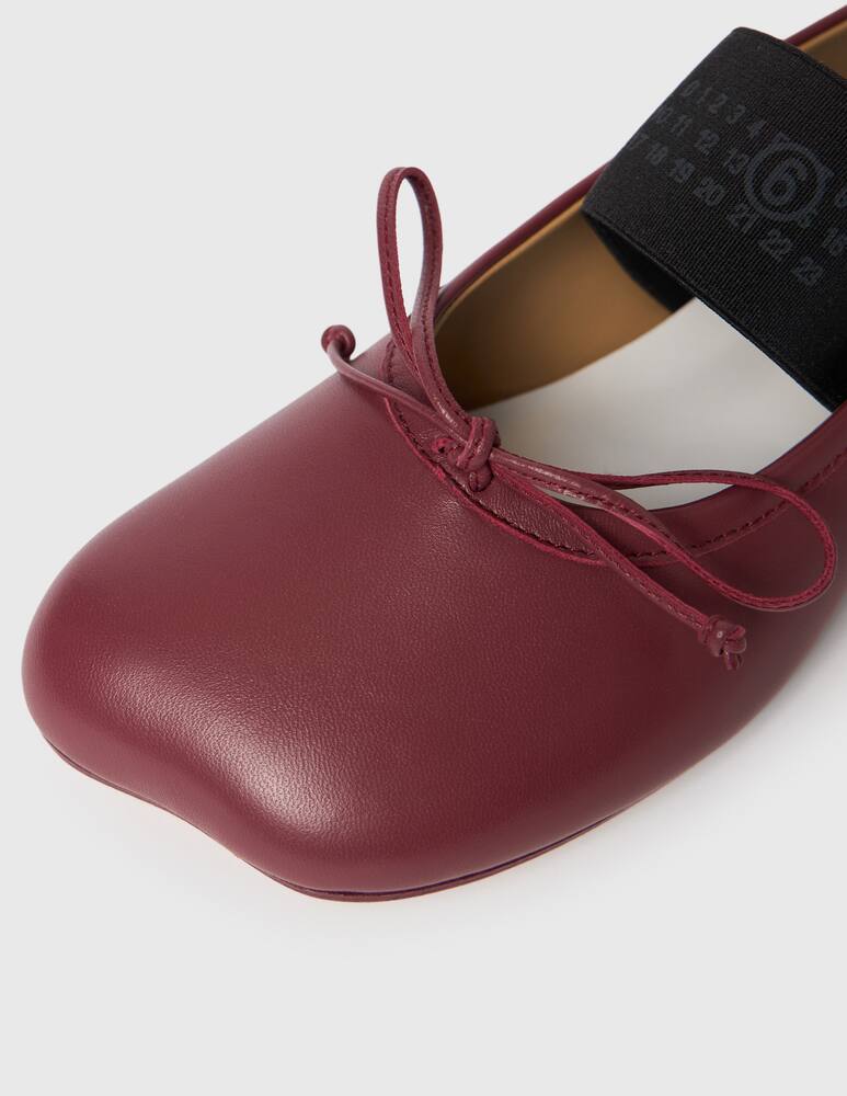 MM6 Maison Margiela Ballerine MJ elastiche - immagine 5 MM6 Maison Margiela Ballerine MJ elastiche - immagine 5
