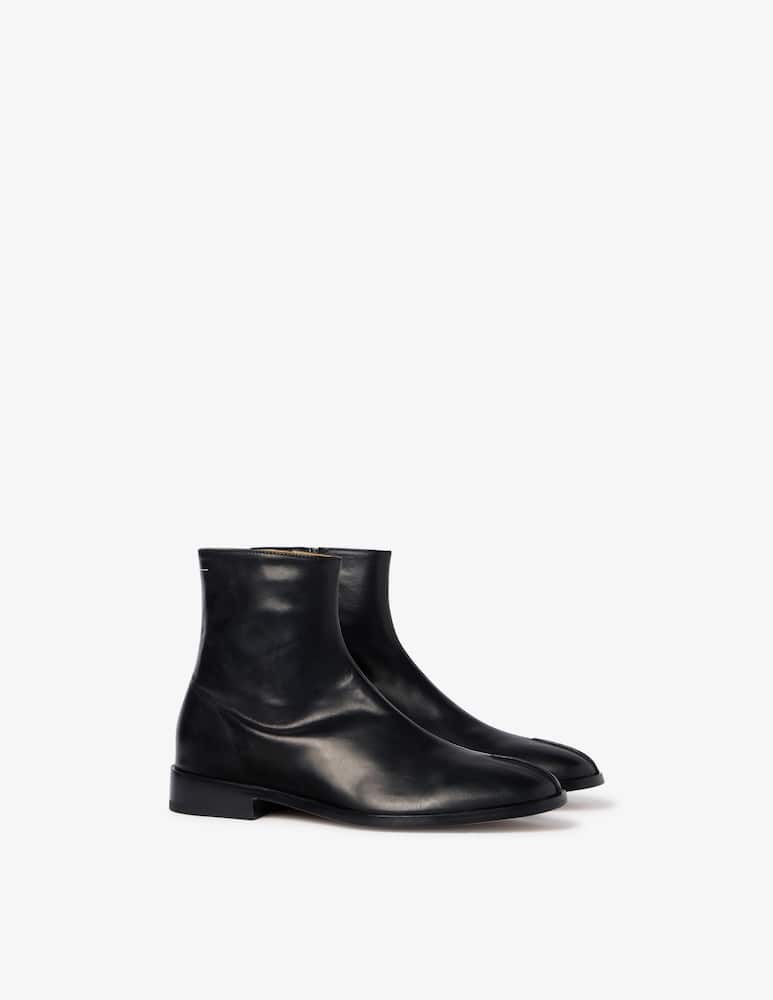 rinascente MM6 Maison Margiela Leather ankle boots
