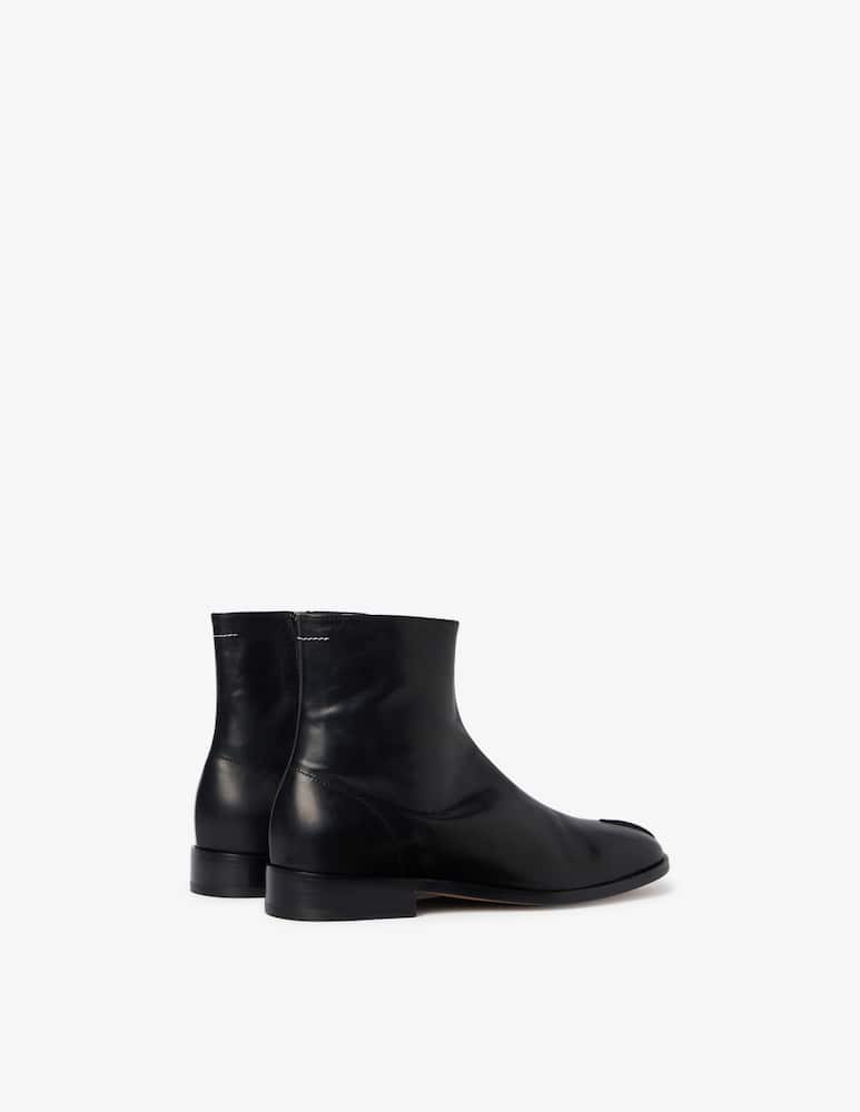 rinascente MM6 Maison Margiela Leather ankle boots