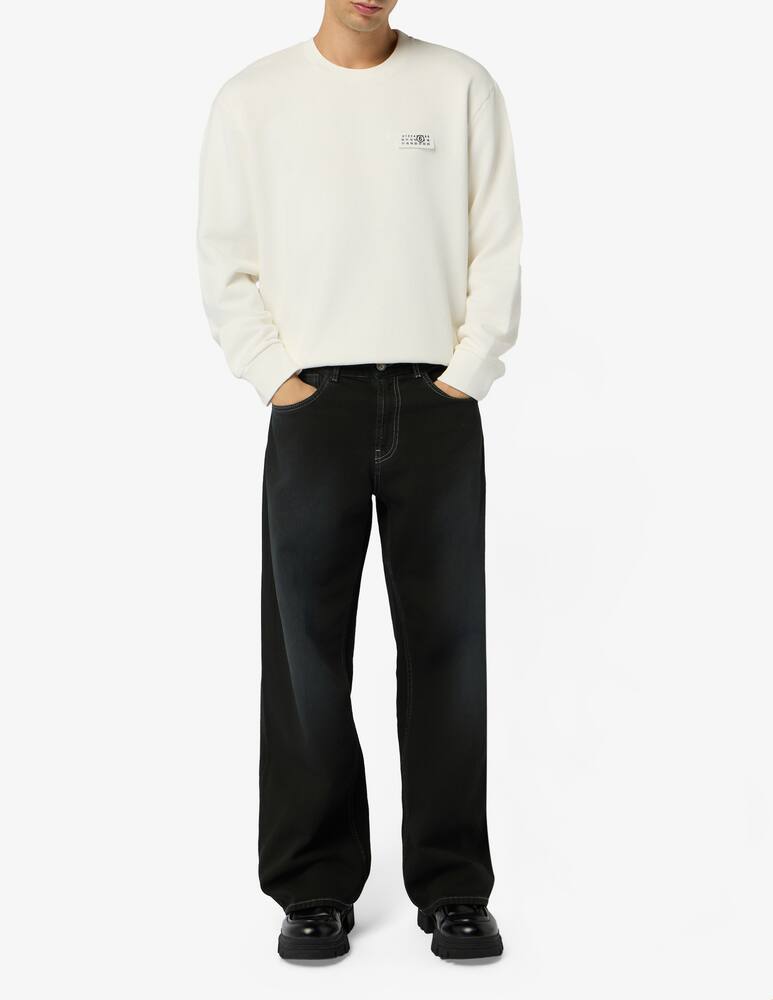 rinascente MM6 Maison Margiela Numeric signature sweatshirt