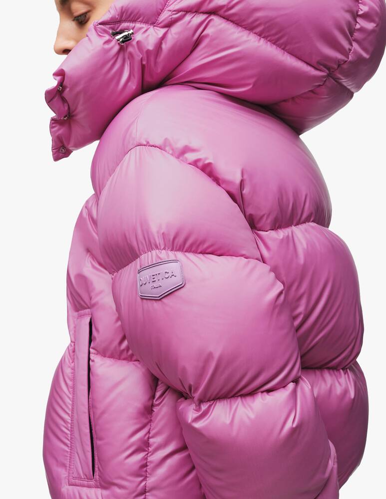 rinascente Duvetica Piumino corto impermeabile con cappuccio diademadue