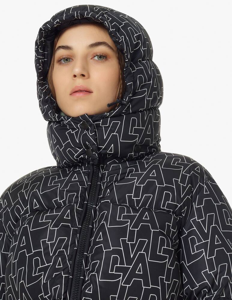 rinascente Duvetica Hooded bomber jacket Saveria