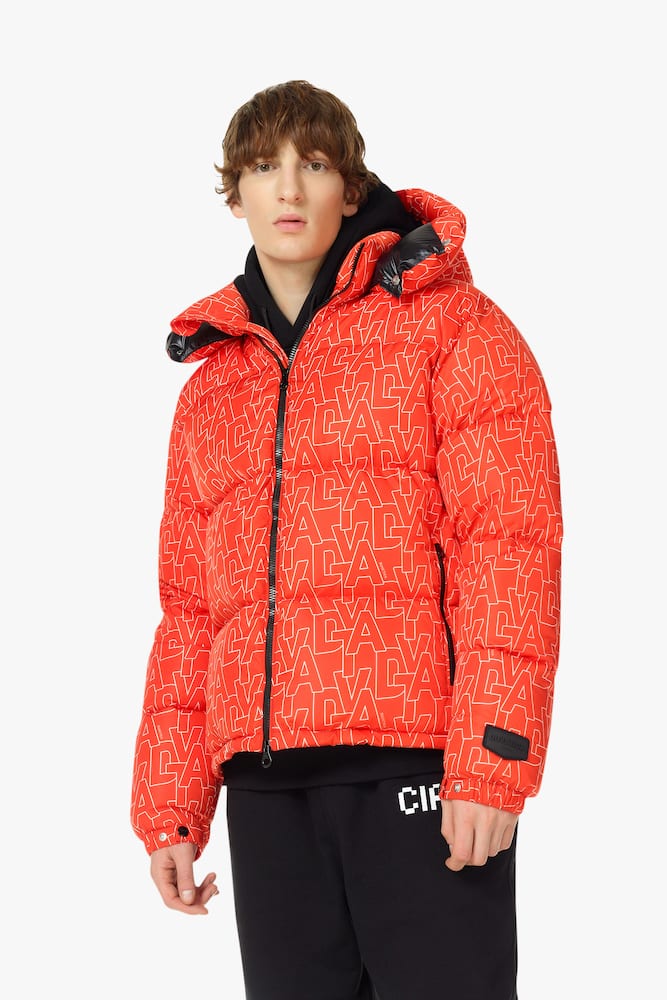 rinascente Duvetica Piumino lulodi lettering allover