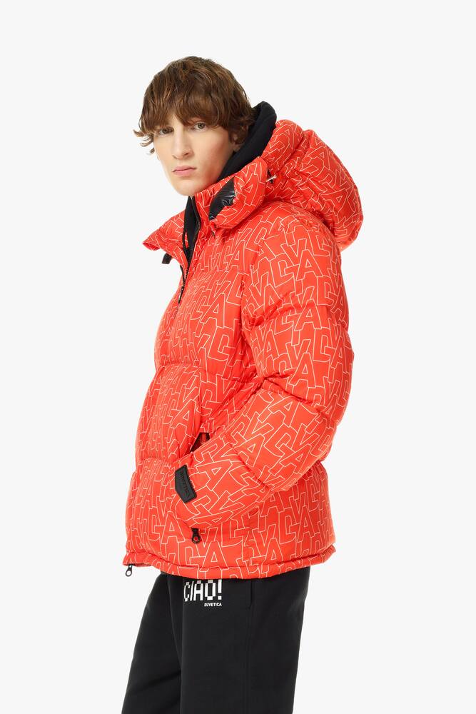 rinascente Duvetica Piumino lulodi lettering allover