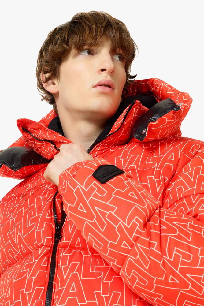 rinascente Duvetica Piumino lulodi lettering allover