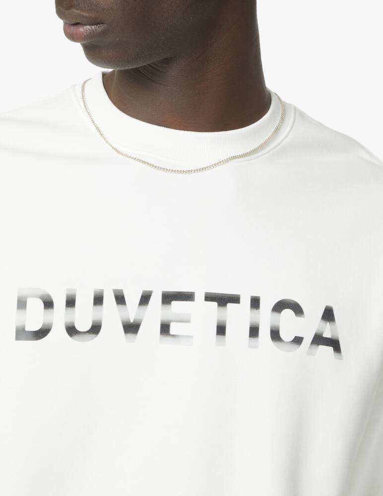 rinascente Duvetica Seann roundneck sweatshirt - white