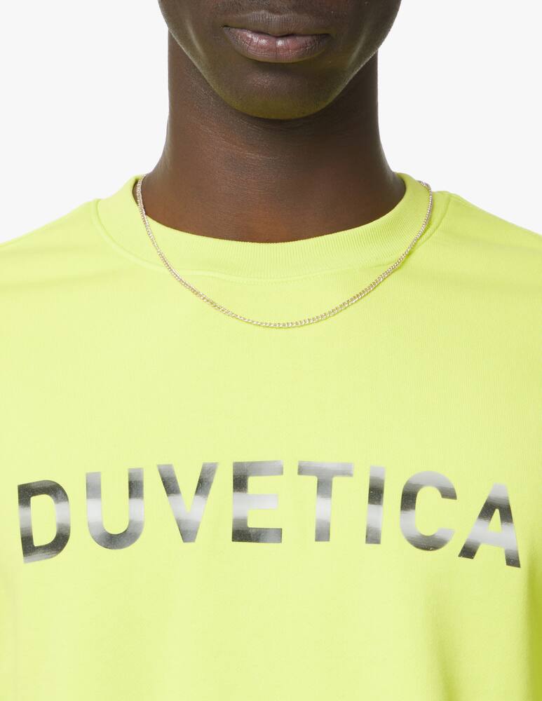 rinascente Duvetica Felpa girocollo seann - giallo