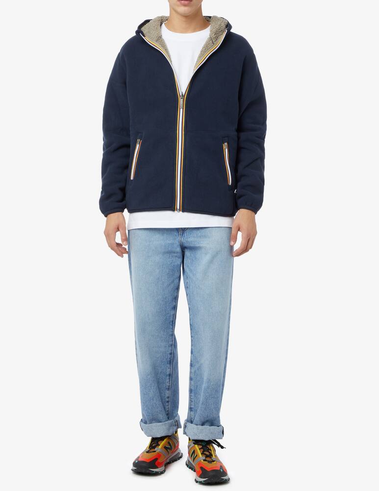 rinascente K-Way Pile jack polar double con cappuccio