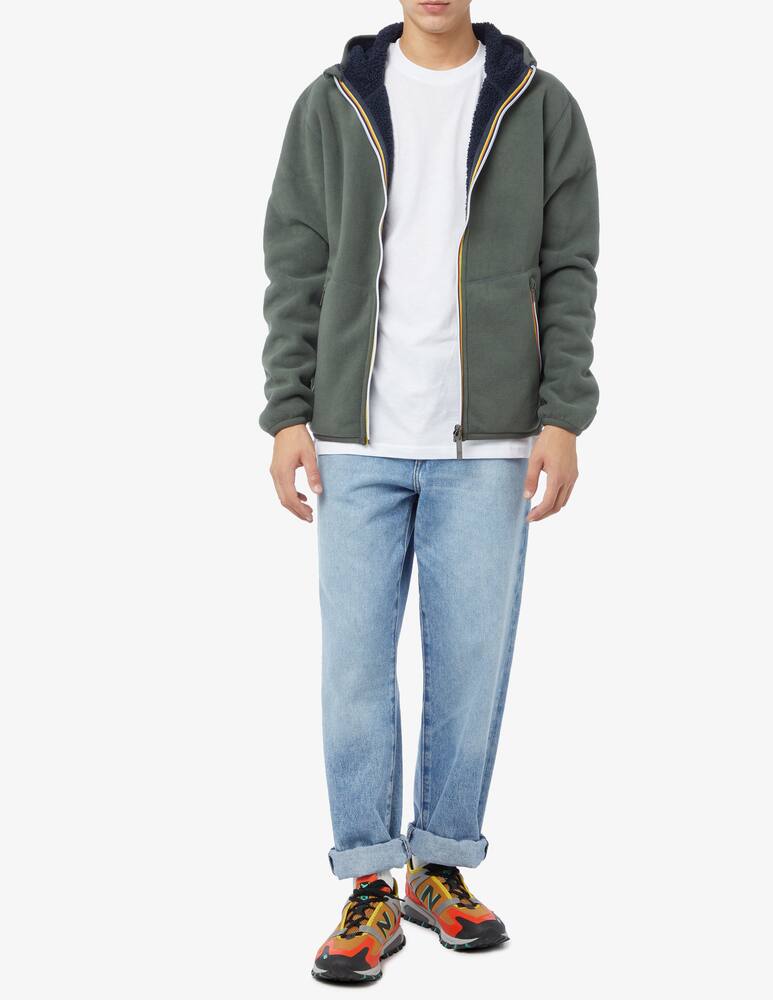 rinascente K-Way Pile jack polar double con cappuccio