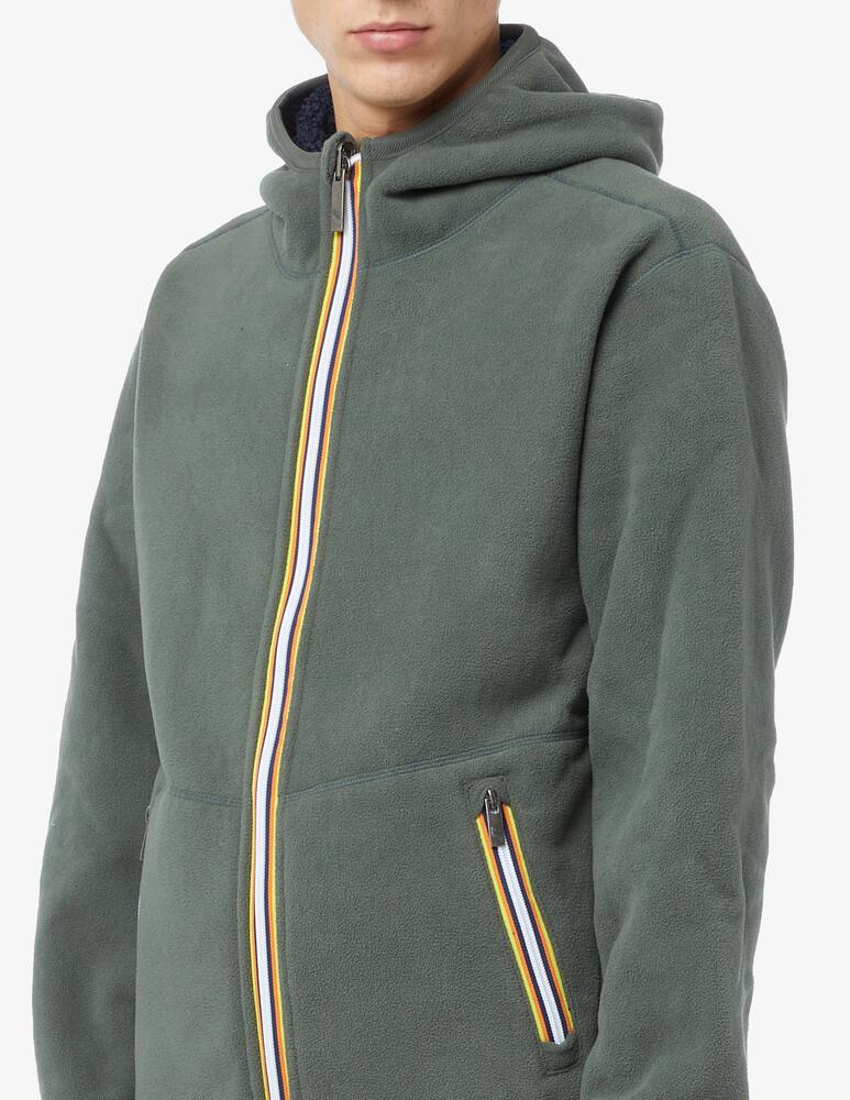 rinascente K-Way Pile jack polar double con cappuccio