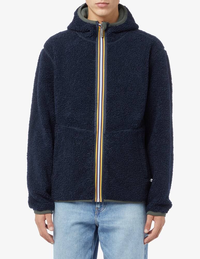 rinascente K-Way Pile jack polar double con cappuccio