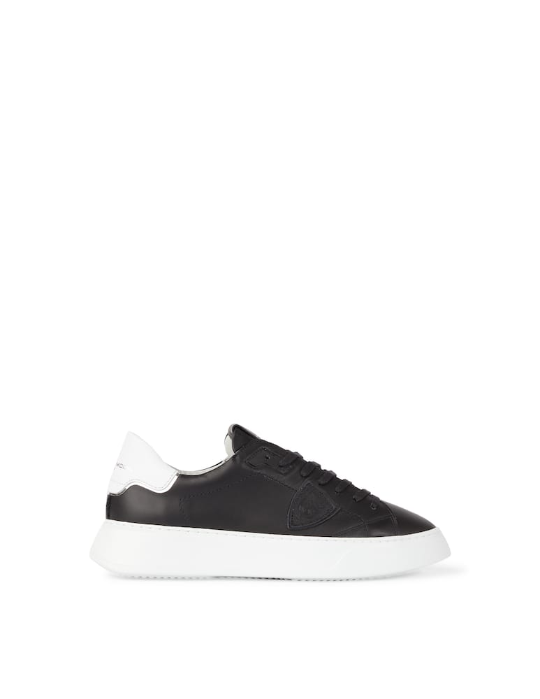 Philippe Model Sneakers temple basse in pelle - Nero - immagine 1 Philippe Model Sneakers temple basse in pelle - Nero - immagine 1