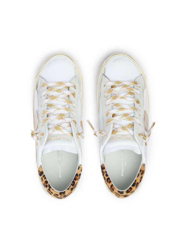 rinascente Philippe Model Paris leather low-top sneakers - white