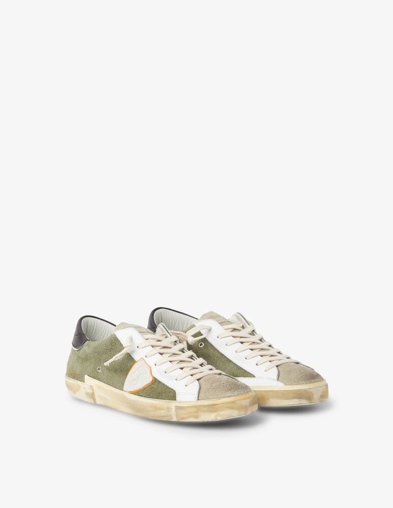 rinascente Philippe Model Sneakers paris basse in pelle - Green