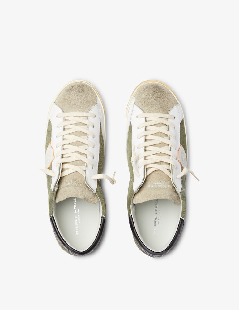 rinascente Philippe Model Sneakers paris basse in pelle - Green