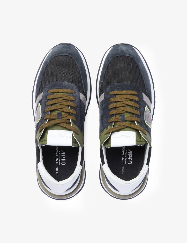 rinascente Philippe Model Tropez 2.1 suede sneakers - Black