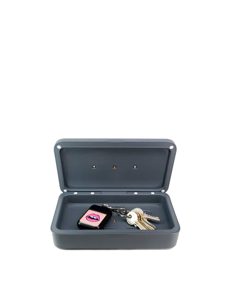 rinascente Kreafunk Lost caricatore wireless and anthracite UV light sterilizer