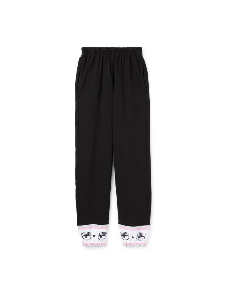 rinascente Chiara Ferragni Jogger logomania in cotone