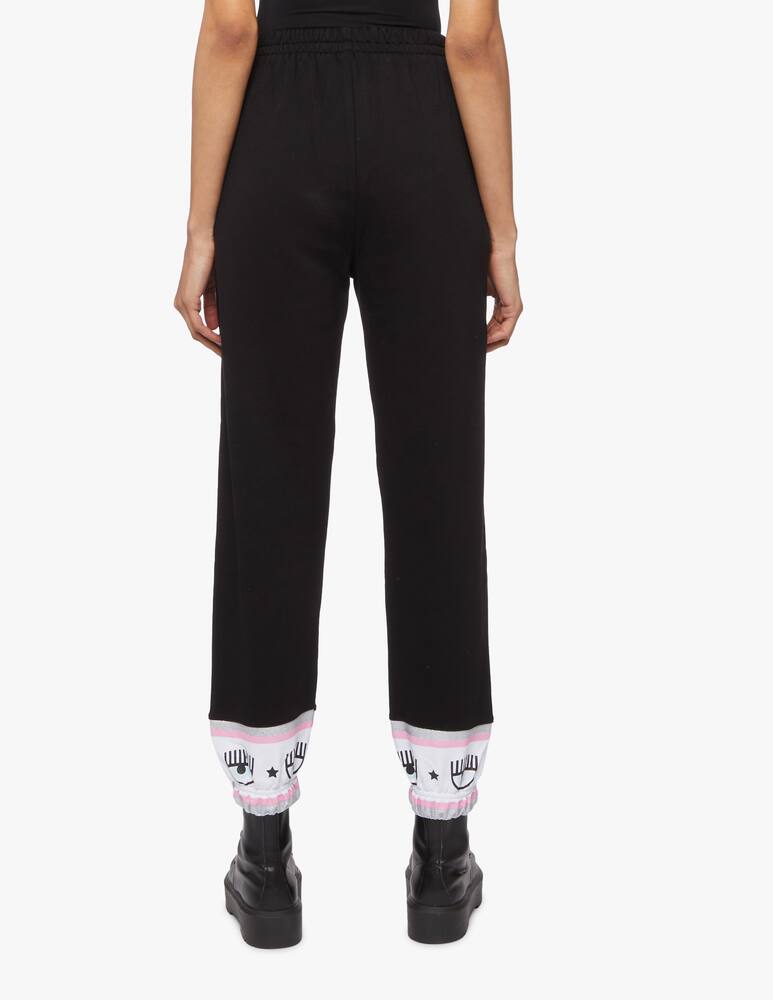 rinascente Chiara Ferragni Jogger logomania in cotone