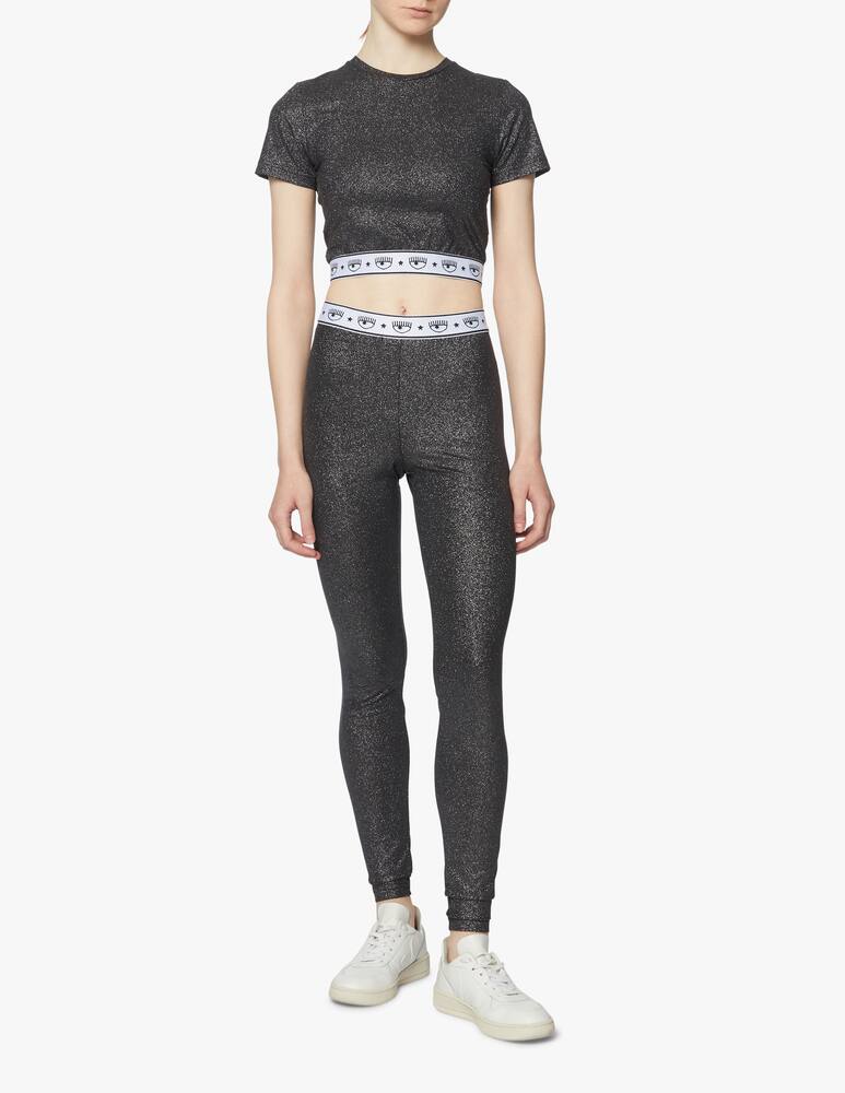 rinascente Chiara Ferragni Leggings Glitter Active