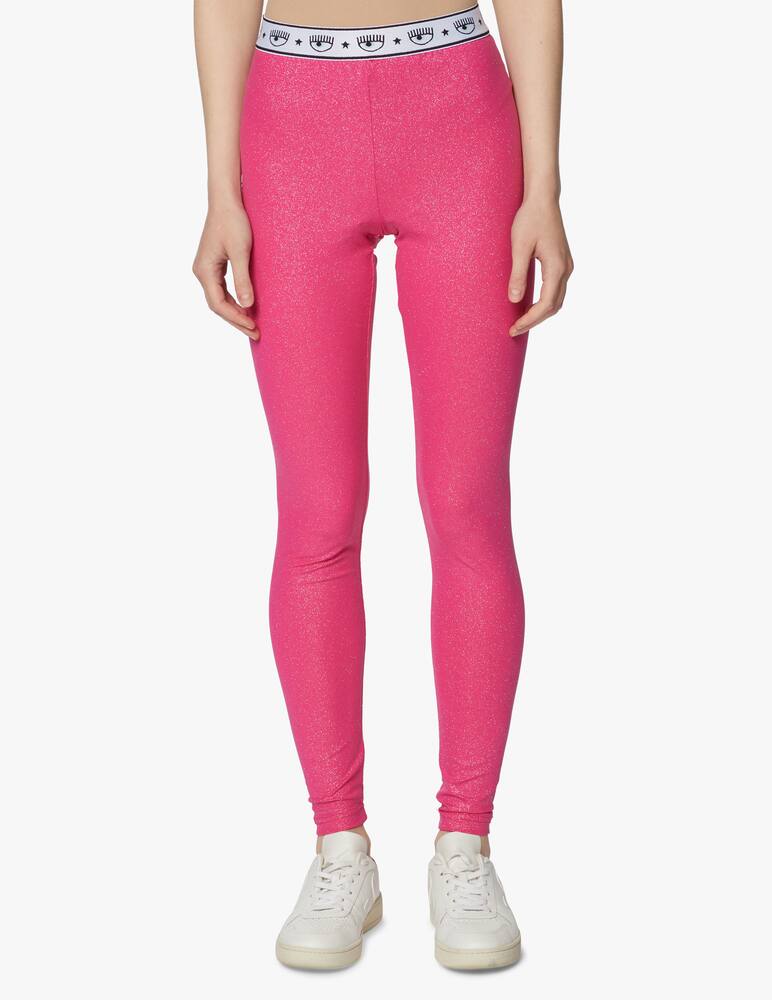 rinascente Chiara Ferragni Glitter active leggings