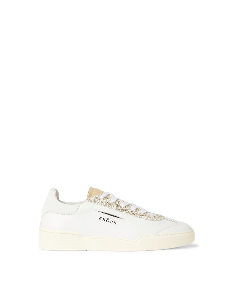 Ghoud Sneakers Lob in pelle con glitter - immagine 1