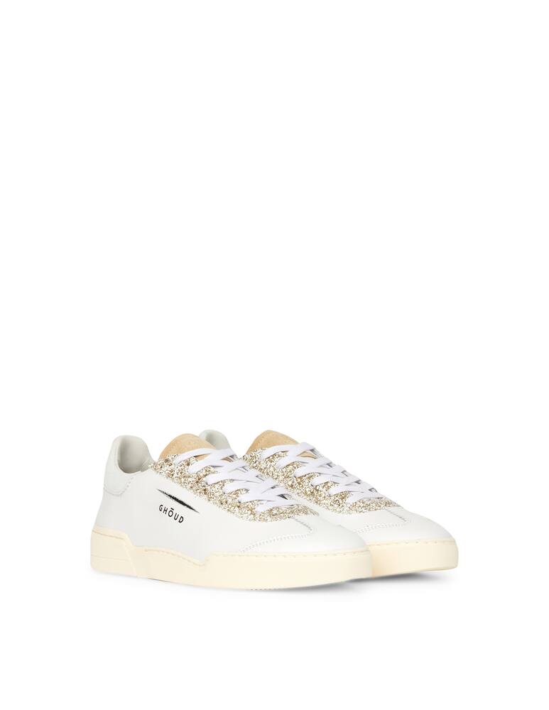 rinascente Ghoud Sneakers Lob in pelle con glitter