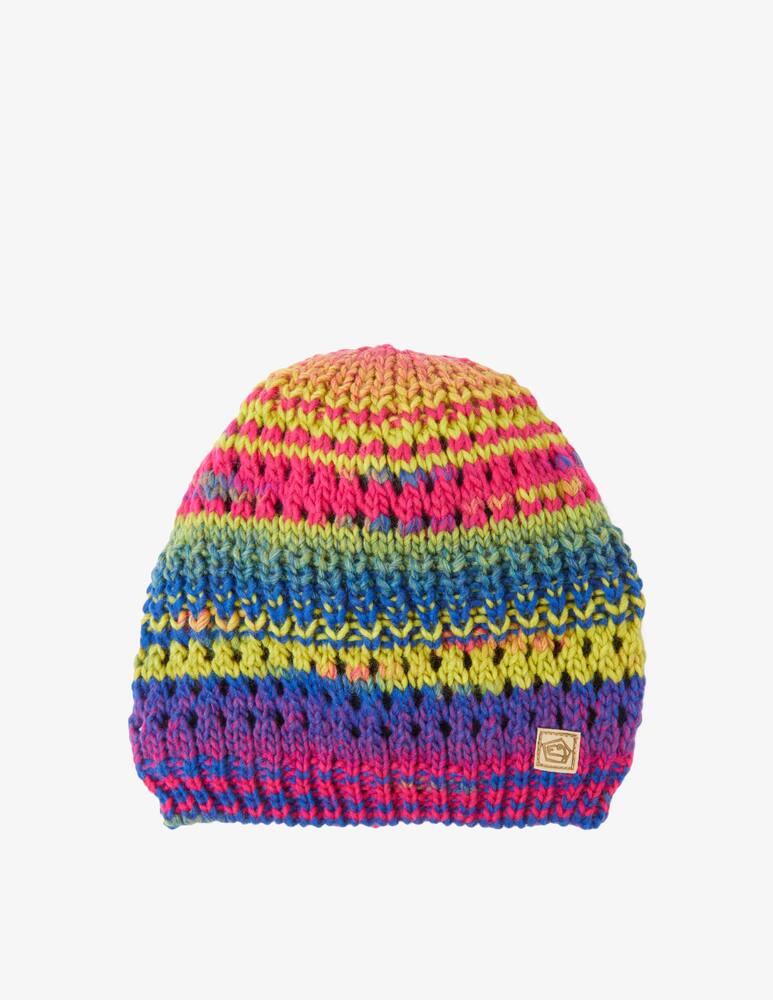 rinascente E9 Cappello knitted blake multi interno in pile - Viola