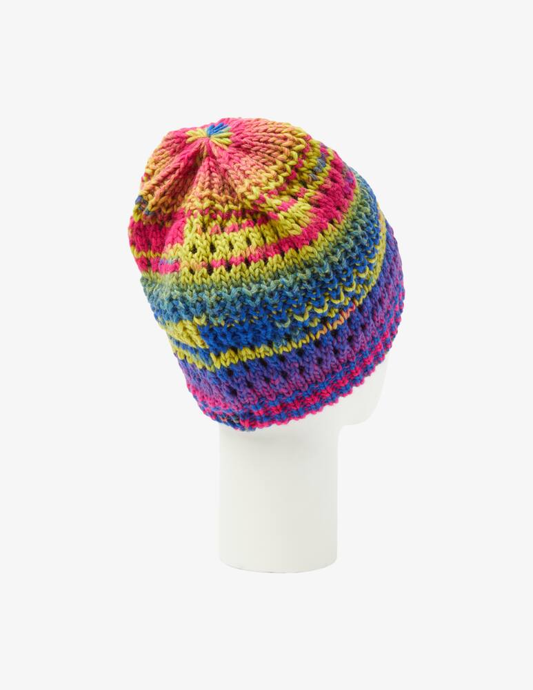 rinascente E9 Cappello knitted blake multi interno in pile - Viola