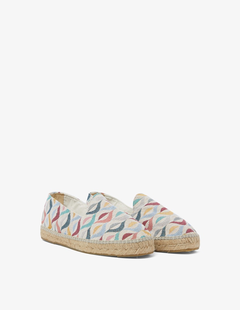 rinascente Manebì Multicolor canvas espadrillas 