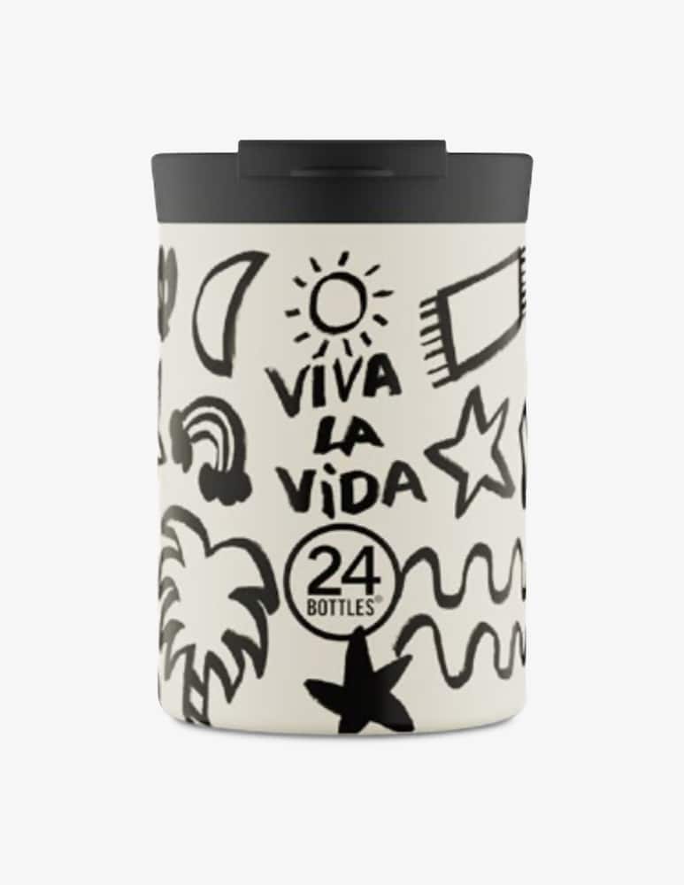 rinascente 24Bottles Travel Tumbler 350 Viva la Vida