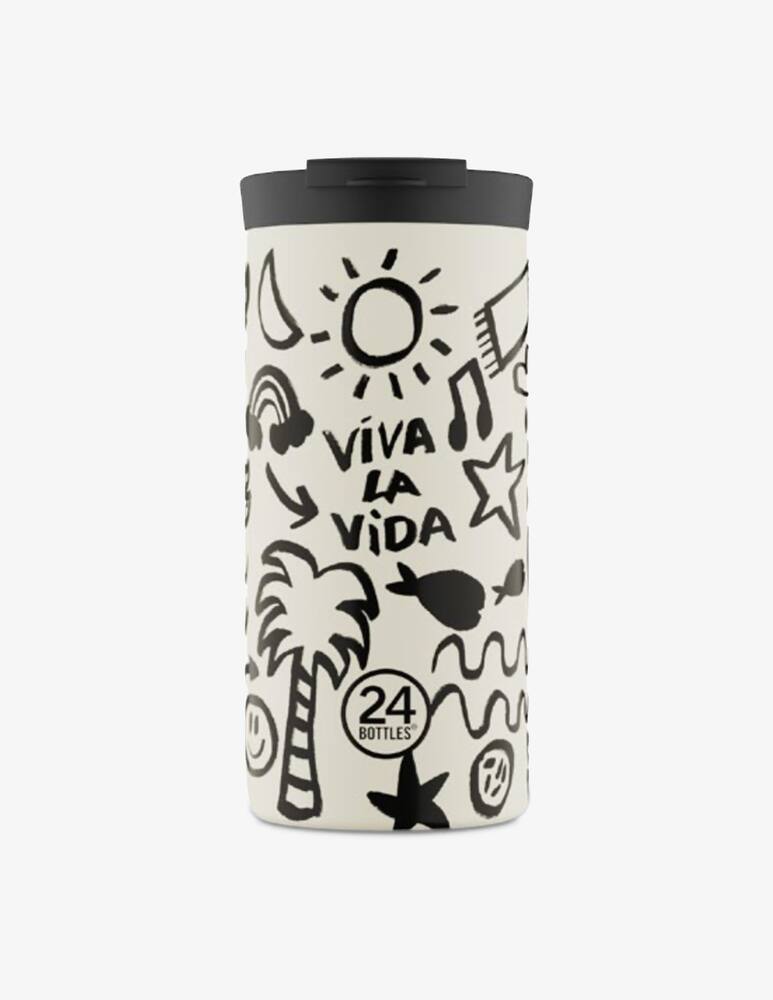 rinascente 24Bottles Travel Tumbler 600 Viva la Vida