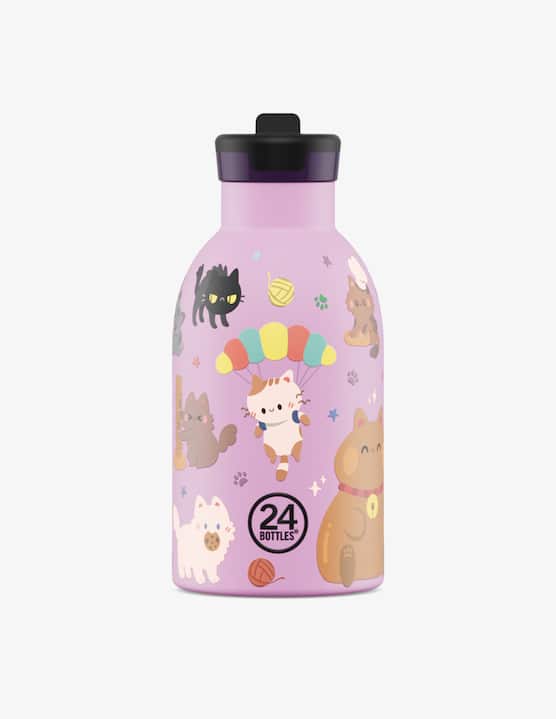 24Bottles - Clima Bottle Meow Friends 330ml - €29,00