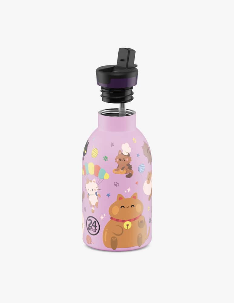24Bottles Clima Bottle Meow Friends 330ml - picture 2 24Bottles Clima Bottle Meow Friends 330ml - picture 2