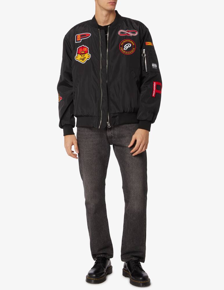 rinascente Propaganda Giacca bomber con patch - Nero