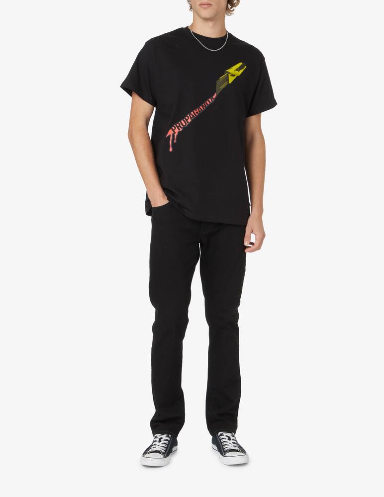 rinascente Propaganda Cut blood t-shirt - Black
