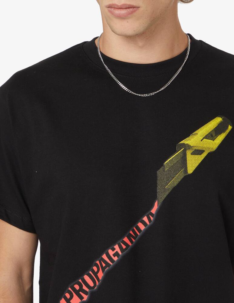 rinascente Propaganda Cut blood t-shirt - Black
