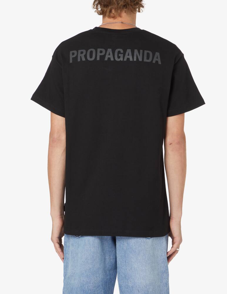 Propaganda Maglietta logo - Nero - immagine 3