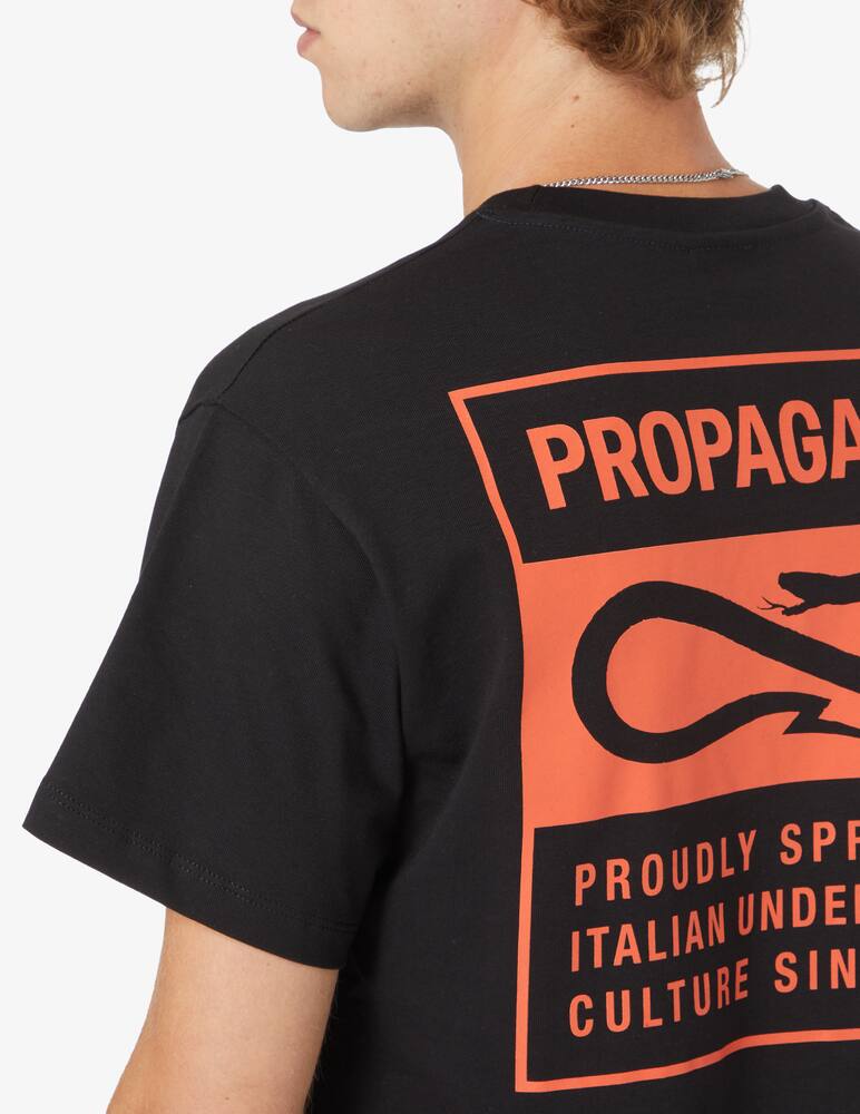 rinascente Propaganda Maglietta label - Nero