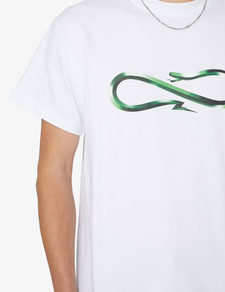 rinascente Propaganda Steel logo t-shirt - White