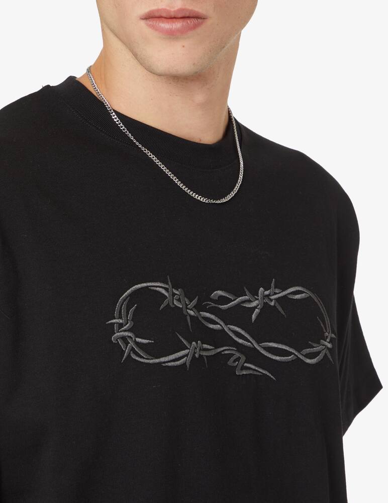 rinascente Propaganda Wire logo t-shirt - Black