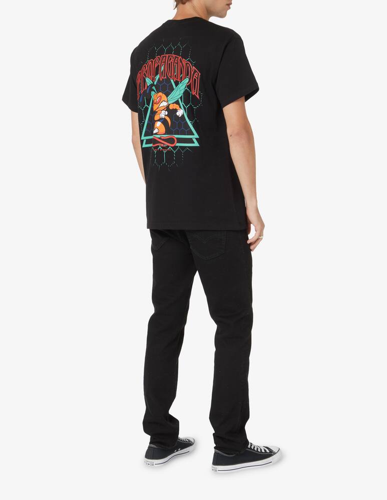 rinascente Propaganda Triangle sting t-shirt - Black