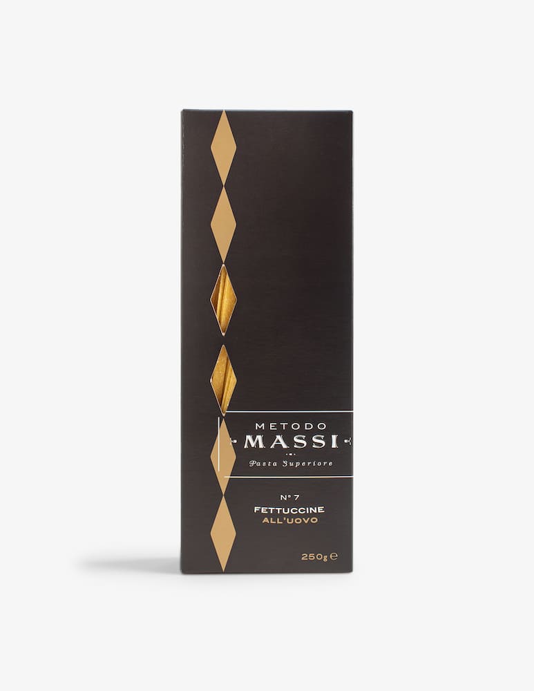 Metodo Massi Fettuccine all'uovo N. 7 250g - immagine 1 Metodo Massi Fettuccine all'uovo N. 7 250g - immagine 1