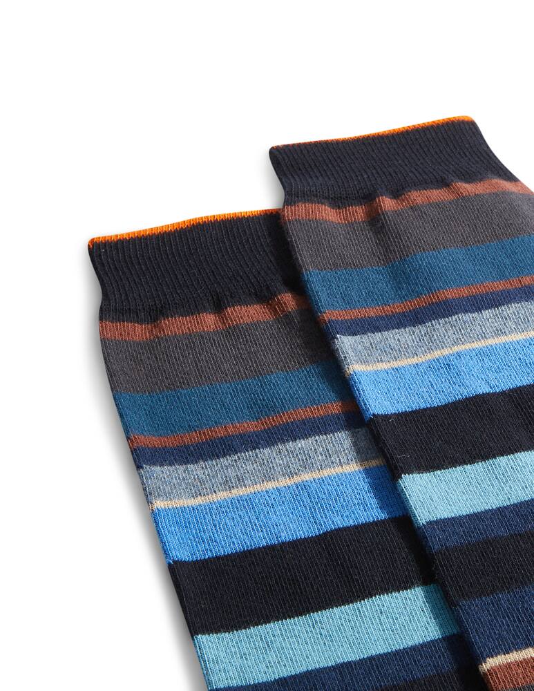 rinascente Gallo Cotton multicolor striped socks