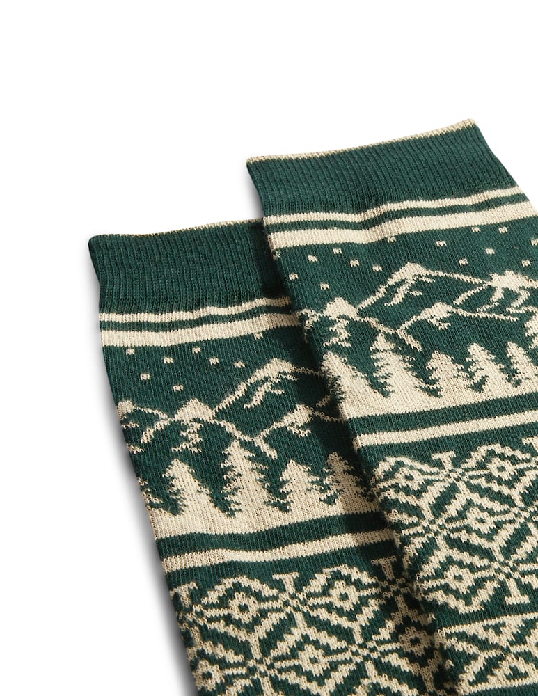 rinascente Gallo Cotton christmas socks